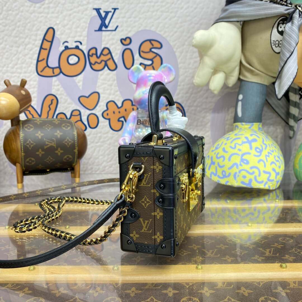 Louis Vuitton Monogram Petite Malle Capitale M46755 Louis Vuitton Monogram Petite Malle Capitale M46755