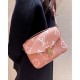 Louis Vuitton Monogram Empreinte Pochette Metis M46302 Pink/Cream Louis Vuitton Monogram Empreinte Pochette Metis M46302 Pink/Cream