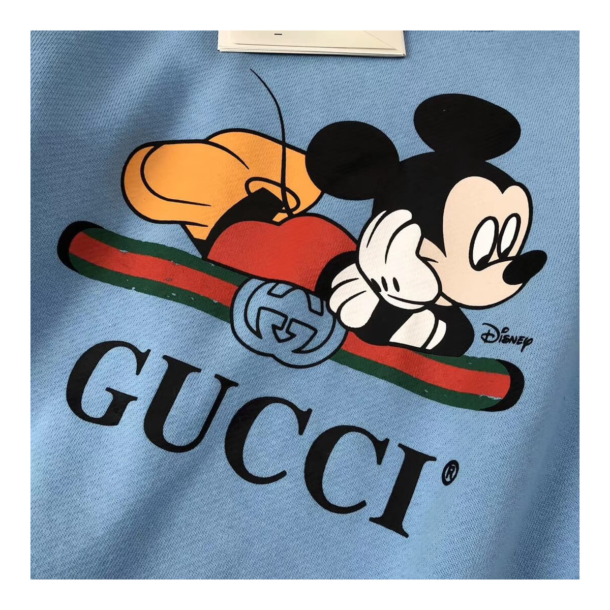 Gucci Oversize Sweatshirt With Disney Mickey 610145 Gucci Oversize Sweatshirt With Disney Mickey 610145