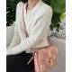 Louis Vuitton Monogram Empreinte Pochette Metis M46302 Pink/Cream Louis Vuitton Monogram Empreinte Pochette Metis M46302 Pink/Cream