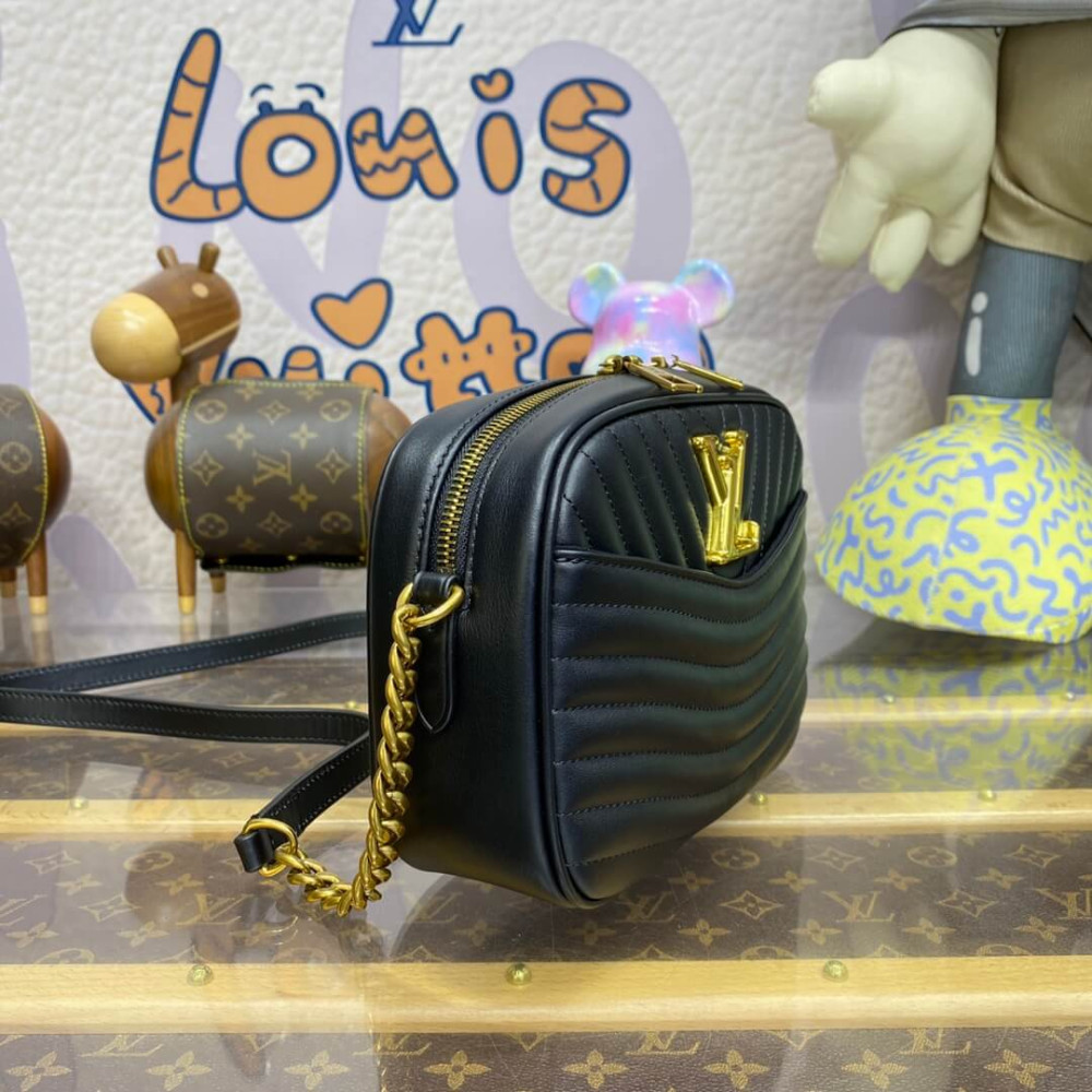 Louis Vuitton New Wave Camera Bag M58677 Black Louis Vuitton New Wave Camera Bag M58677 Black