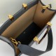 Fendi Sunshine Medium Python Embossed Logo Dark Grey Tote 8BH386 Fendi Sunshine Medium Python Embossed Logo Dark Grey Tote 8BH386