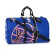 Louis Vuitton LVxNBA Keepall Bandouliere 55 M21105 Blue Louis Vuitton LVxNBA Keepall Bandouliere 55 M21105 Blue