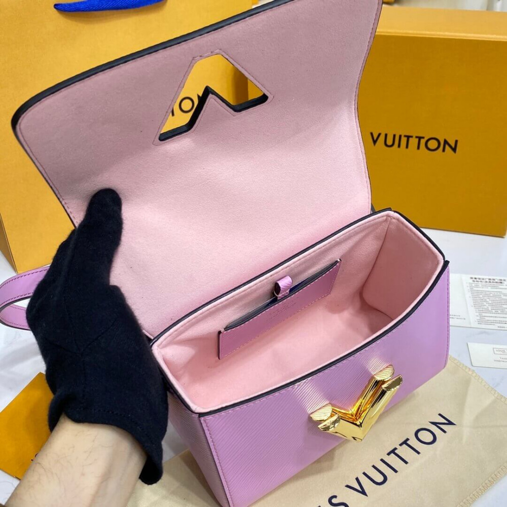 Louis Vuitton Epi Leather Twist PM M59405 Pink Louis Vuitton Epi Leather Twist PM M59405 Pink