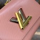 Louis Vuitton Epi Leather Twist PM with Monogram Flowers Chain Louis Vuitton Epi Leather Twist PM with Monogram Flowers Chain