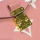 Louis Vuitton Monogram Empreinte Pochette Metis M46302 Pink/Cream Louis Vuitton Monogram Empreinte Pochette Metis M46302 Pink/Cream