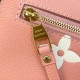 Louis Vuitton Monogram Empreinte Pochette Metis M46302 Pink/Cream Louis Vuitton Monogram Empreinte Pochette Metis M46302 Pink/Cream