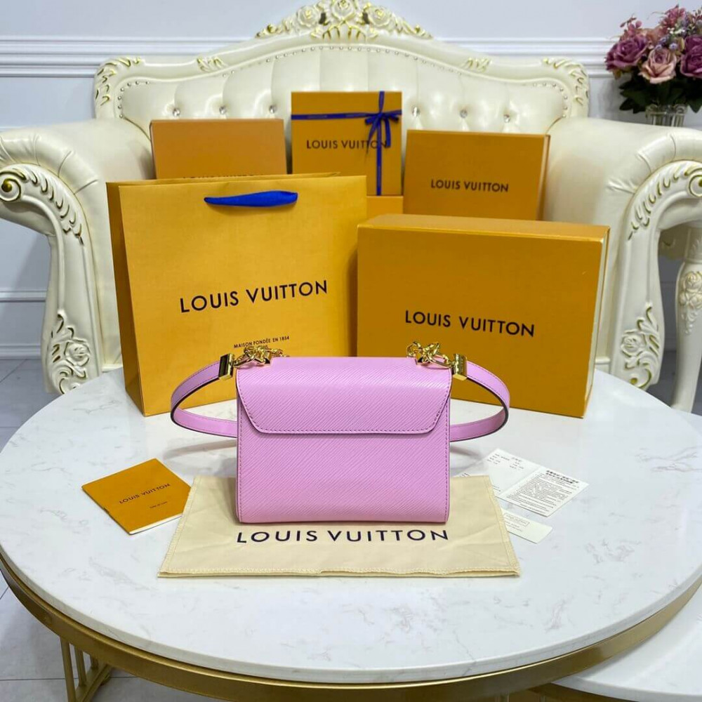 Louis Vuitton Epi Leather Twist PM M59405 Pink Louis Vuitton Epi Leather Twist PM M59405 Pink