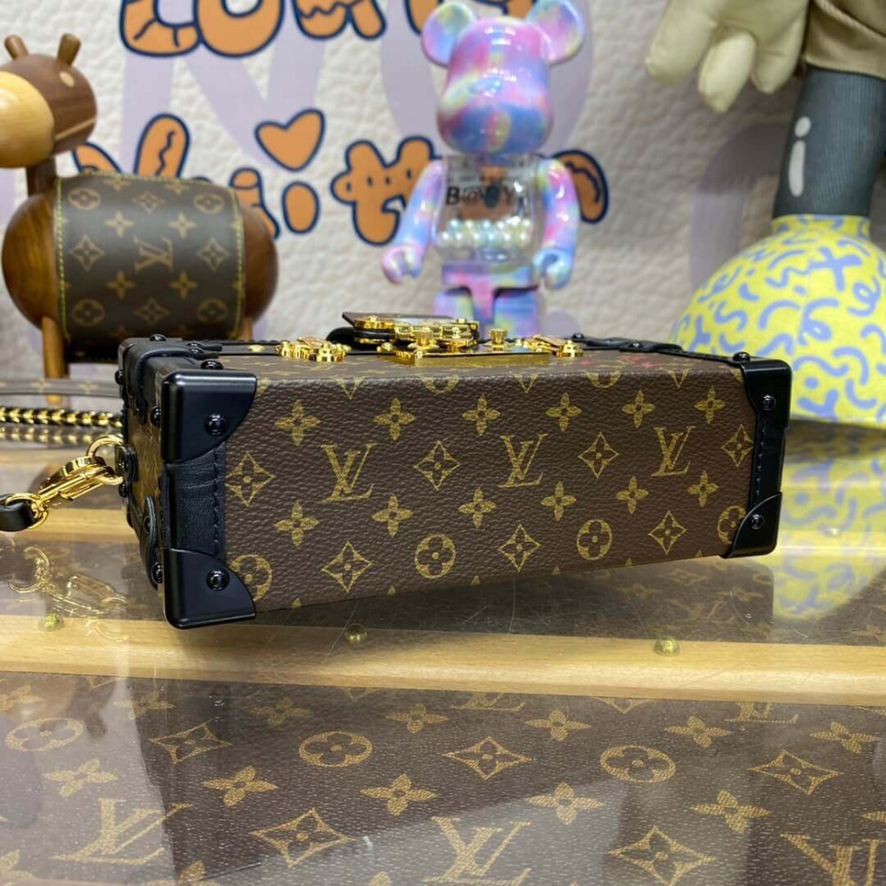 Louis Vuitton Monogram Petite Malle Capitale M46755 Louis Vuitton Monogram Petite Malle Capitale M46755