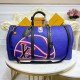 Louis Vuitton LVxNBA Keepall Bandouliere 55 M21105 Blue Louis Vuitton LVxNBA Keepall Bandouliere 55 M21105 Blue
