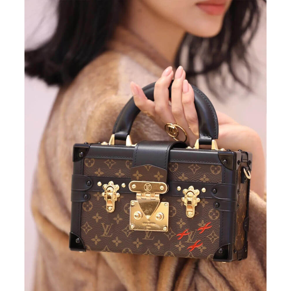 Louis Vuitton Monogram Petite Malle Capitale M46755 Louis Vuitton Monogram Petite Malle Capitale M46755