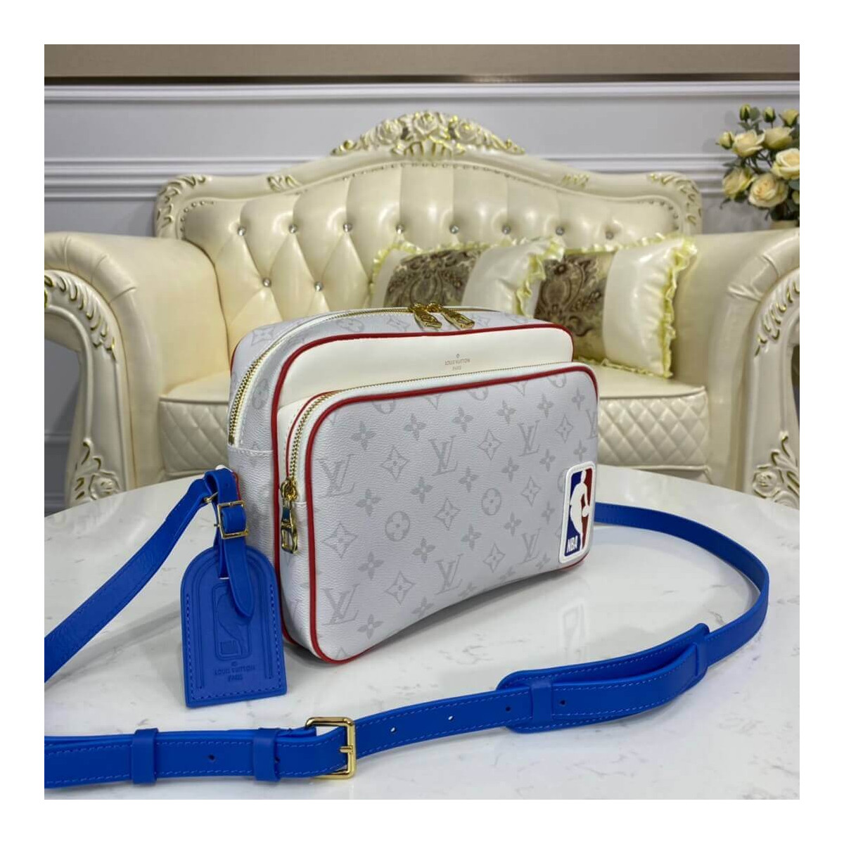 Louis Vuitton LV x NBA Nil Messenger Bag M45583 Louis Vuitton LV x NBA Nil Messenger Bag M45583