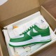 Louis Vuitton Virgil Abloh x Nike Air Force 1 Sneakers White/Green Louis Vuitton Virgil Abloh x Nike Air Force 1 Sneakers White/Green