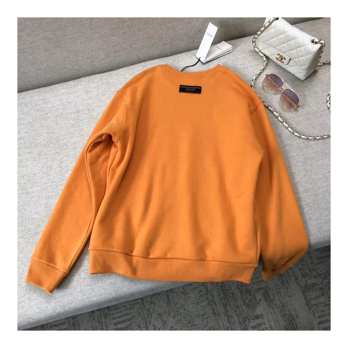 Gucci Oversize Sweatshirt With Disney Mickey 610145 Gucci Oversize Sweatshirt With Disney Mickey 610145