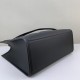 Fendi Sunshine Medium Python Embossed Logo Dark Grey Tote 8BH386 Fendi Sunshine Medium Python Embossed Logo Dark Grey Tote 8BH386