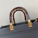 Fendi Sunshine Medium Python Embossed Logo Dark Grey Tote 8BH386 Fendi Sunshine Medium Python Embossed Logo Dark Grey Tote 8BH386