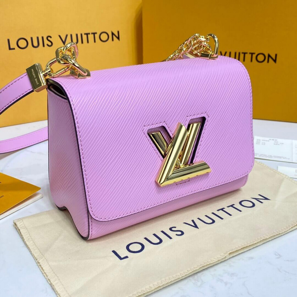 Louis Vuitton Epi Leather Twist PM M59405 Pink Louis Vuitton Epi Leather Twist PM M59405 Pink