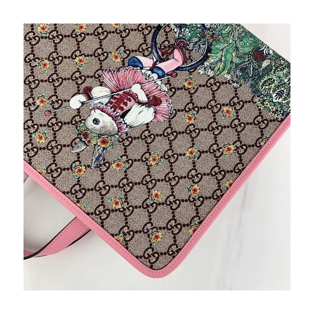 Gucci Yuko Higuchi Tote Bag 630542 Rabbit Print Gucci Yuko Higuchi Tote Bag 630542 Rabbit Print