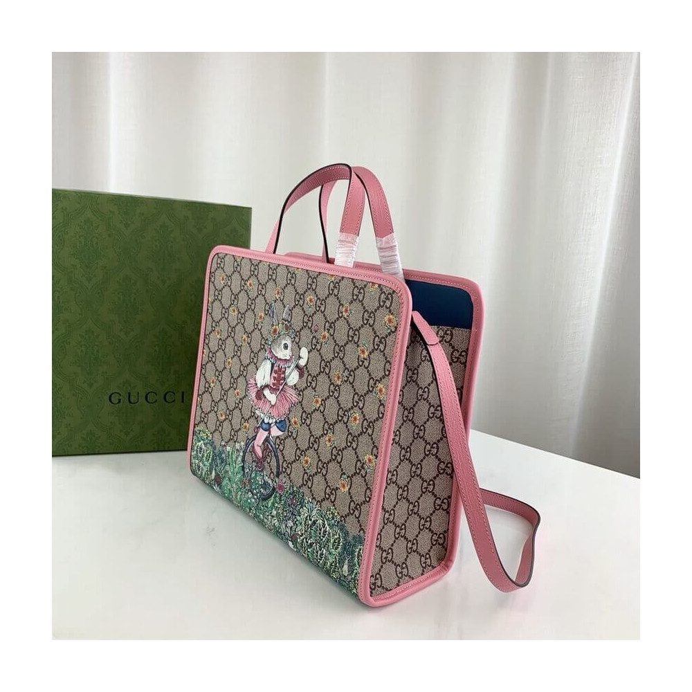 Gucci Yuko Higuchi Tote Bag 630542 Rabbit Print Gucci Yuko Higuchi Tote Bag 630542 Rabbit Print