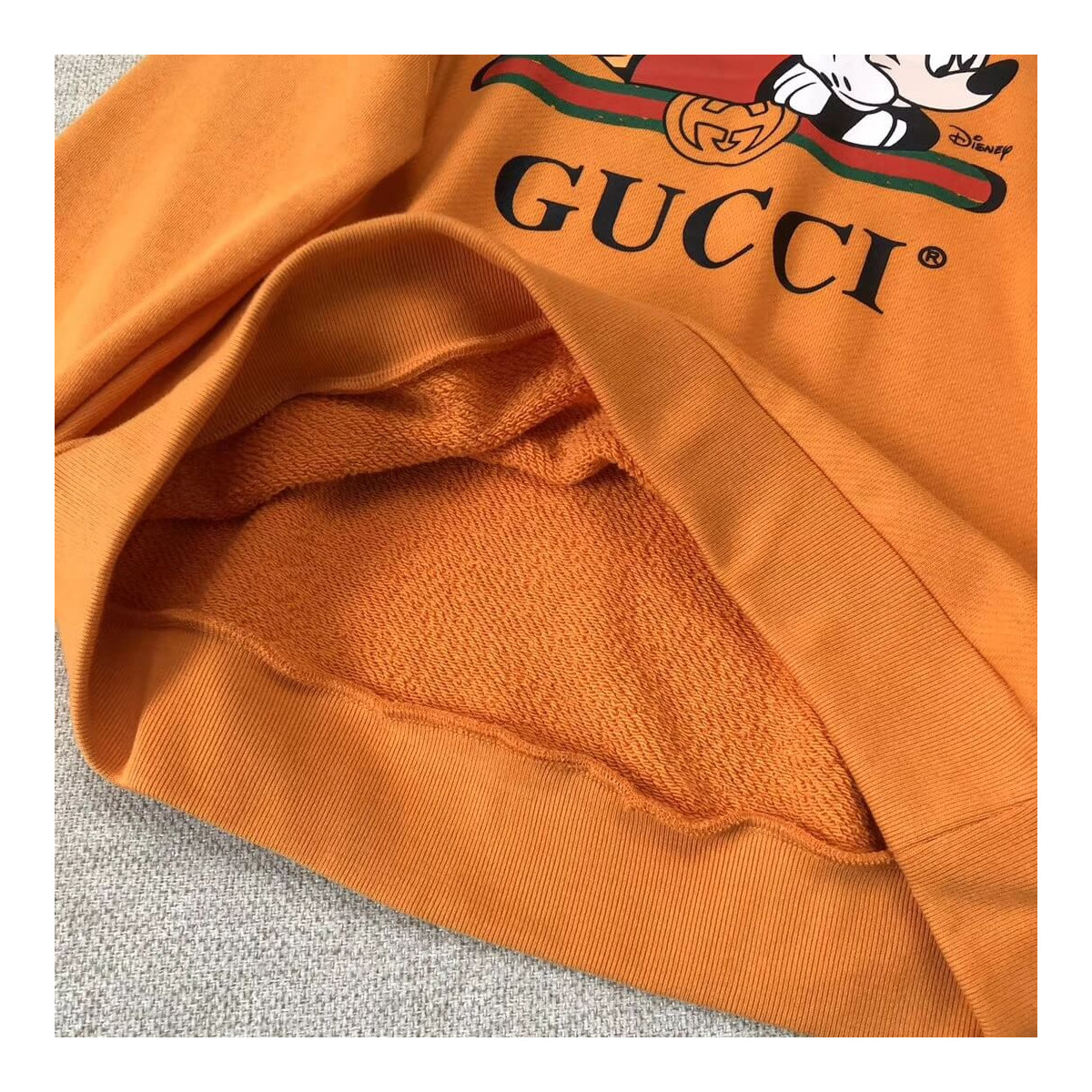 Gucci Oversize Sweatshirt With Disney Mickey 610145 Gucci Oversize Sweatshirt With Disney Mickey 610145