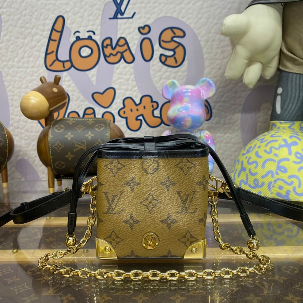 Louis Vuitton Monogram Reverse Canvas Noe Purse M82885 Louis Vuitton Monogram Reverse Canvas Noe Purse M82885