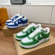 Louis Vuitton Virgil Abloh x Nike Air Force 1 Sneakers White/Green Louis Vuitton Virgil Abloh x Nike Air Force 1 Sneakers White/Green
