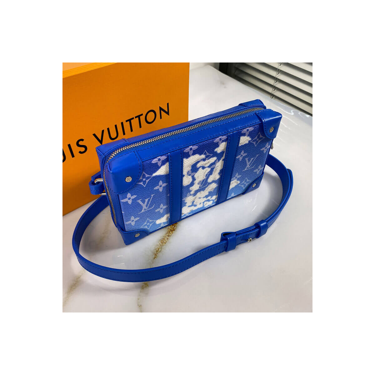 Louis Vuitton Monogram Clouds Soft Trunk Wallet M45432 Louis Vuitton Monogram Clouds Soft Trunk Wallet M45432