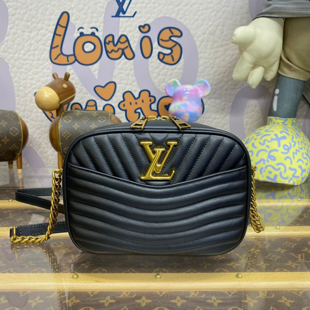 Louis Vuitton New Wave Camera Bag M58677 Black Louis Vuitton New Wave Camera Bag M58677 Black