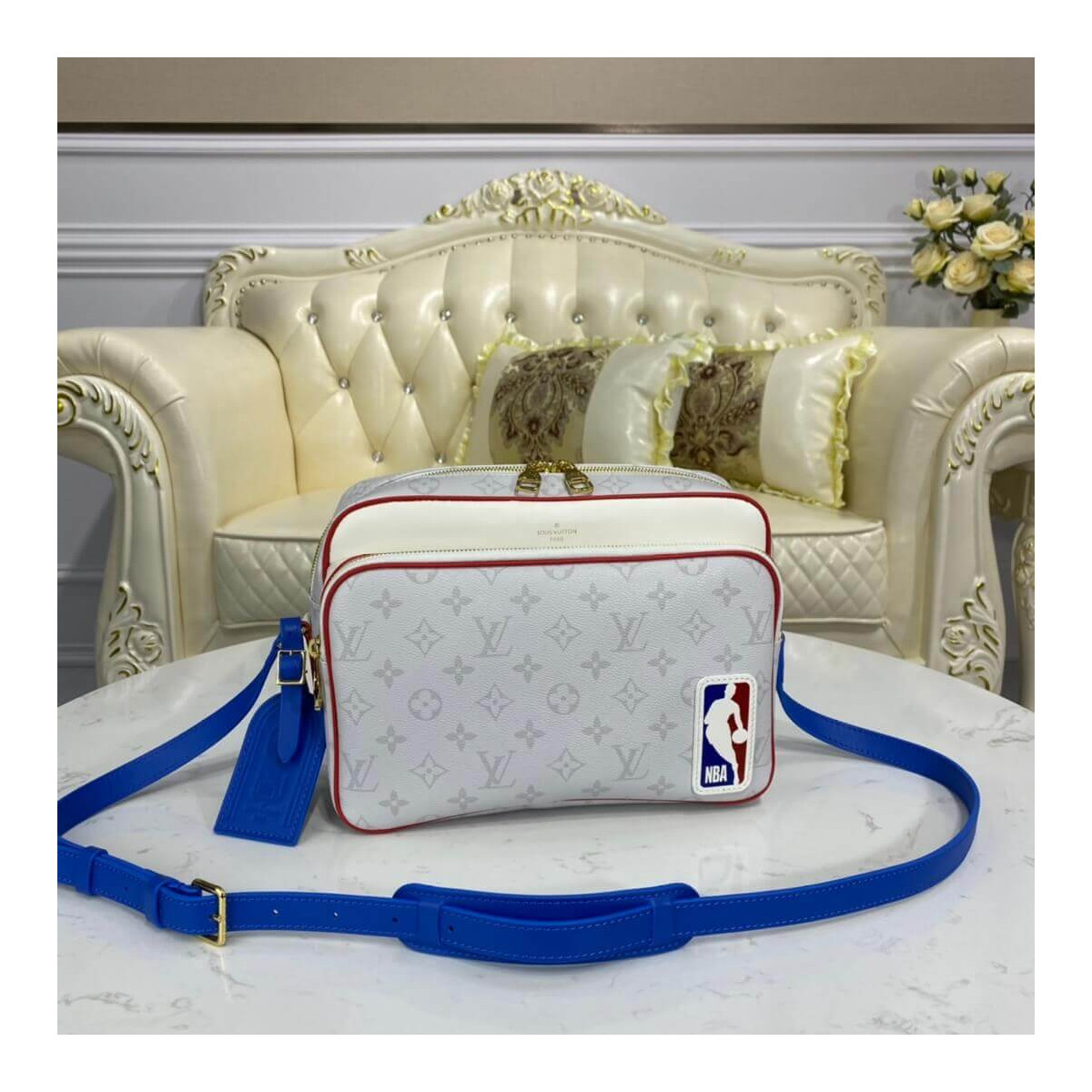 Louis Vuitton LV x NBA Nil Messenger Bag M45583 Louis Vuitton LV x NBA Nil Messenger Bag M45583