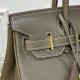 Hermes Birkin 30 Bag Etoupe Gold Hardware Togo Leather Hermes Birkin 30 Bag Etoupe Gold Hardware Togo Leather