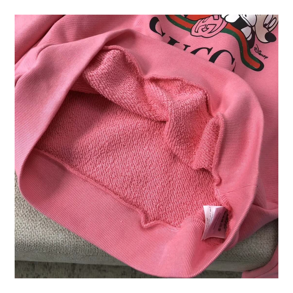 Gucci Oversize Sweatshirt With Disney Mickey 610145 Gucci Oversize Sweatshirt With Disney Mickey 610145