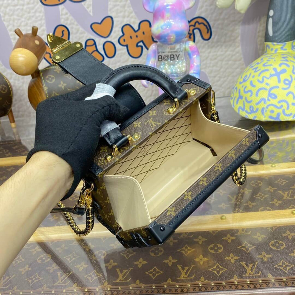 Louis Vuitton Monogram Petite Malle Capitale M46755 Louis Vuitton Monogram Petite Malle Capitale M46755