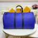 Louis Vuitton LVxNBA Keepall Bandouliere 55 M21105 Blue Louis Vuitton LVxNBA Keepall Bandouliere 55 M21105 Blue