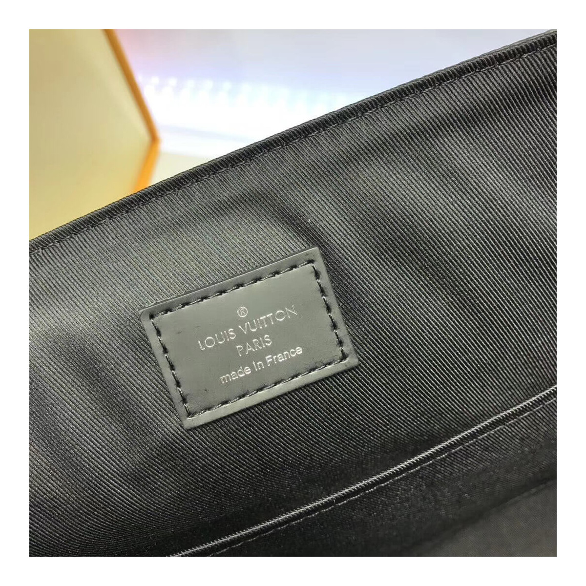 Louis Vuitton Monogram Eclipse Canvas District MM M44001 Louis Vuitton Monogram Eclipse Canvas District MM M44001
