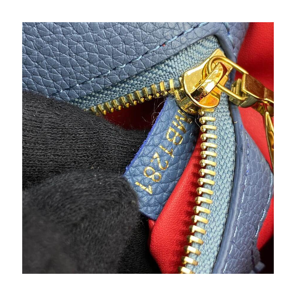 Louis Vuitton LV Pont 9 Soft PM M58964 Blue Louis Vuitton LV Pont 9 Soft PM M58964 Blue