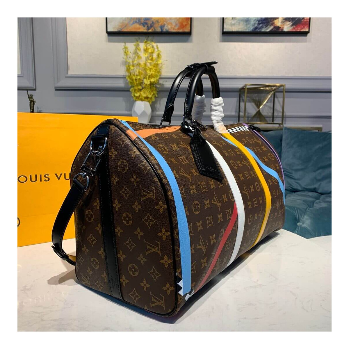 Louis Vuitton LV Keepall Bandoulière 50 M55819 Louis Vuitton LV Keepall Bandoulière 50 M55819