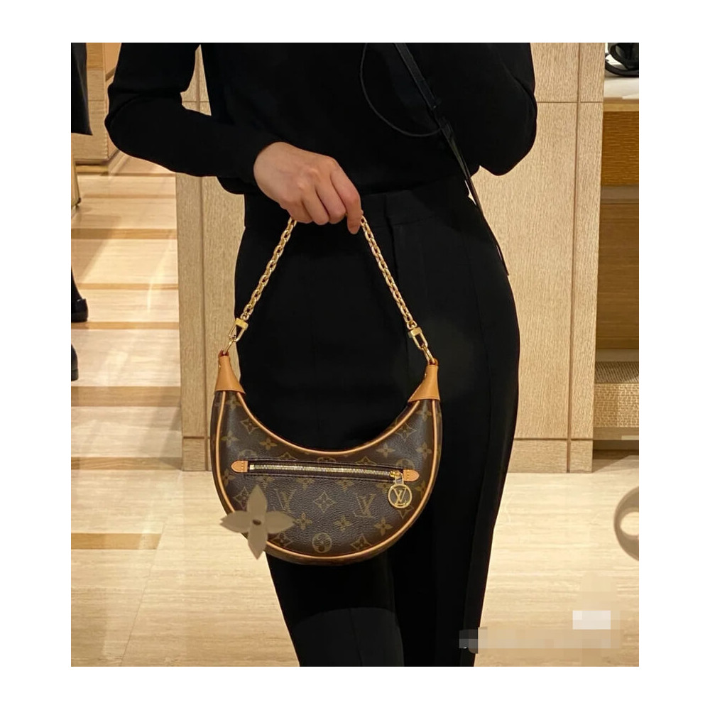 Louis Vuitton Monogram Canvas Loop Bag M81098 Louis Vuitton Monogram Canvas Loop Bag M81098
