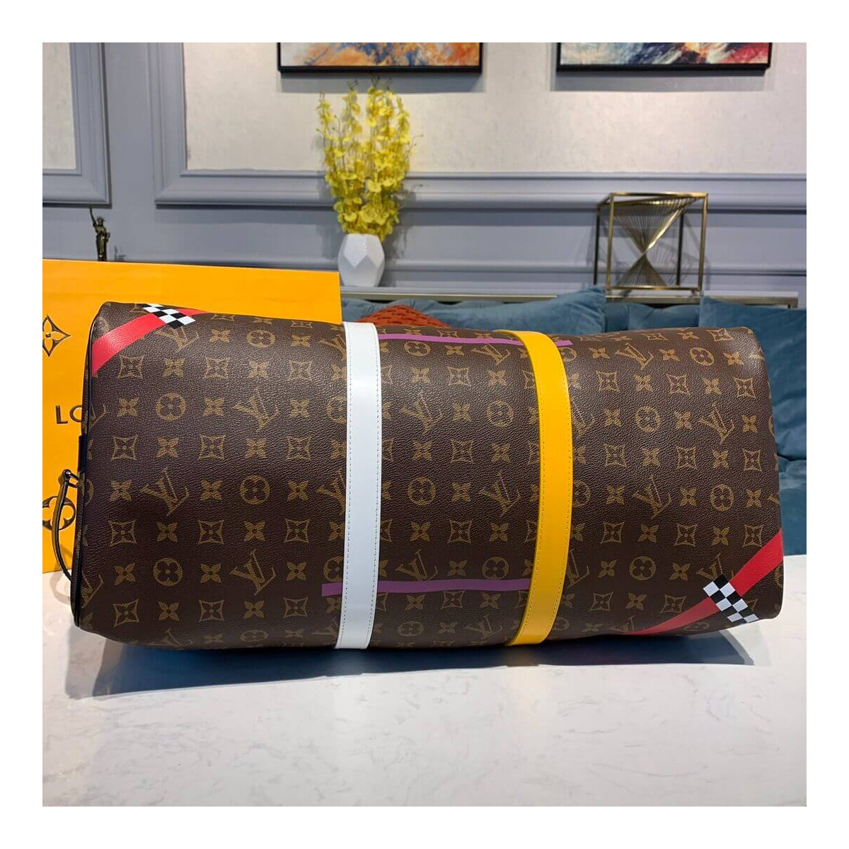 Louis Vuitton LV Keepall Bandoulière 50 M55819 Louis Vuitton LV Keepall Bandoulière 50 M55819