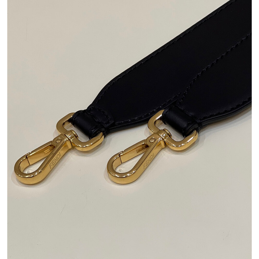 Fendace Sunshine Medium Tote Bag 1006675 Gold/Black Fendace Sunshine Medium Tote Bag 1006675 Gold/Black