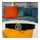 Louis Vuitton LV Circle 30mm Reversible Belt M0139W Silver Louis Vuitton LV Circle 30mm Reversible Belt M0139W Silver