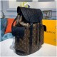 Louis Vuitton Monogram and Crocodile Mat Christopher PM Backpack M43735 Louis Vuitton Monogram and Crocodile Mat Christopher PM Backpack M43735