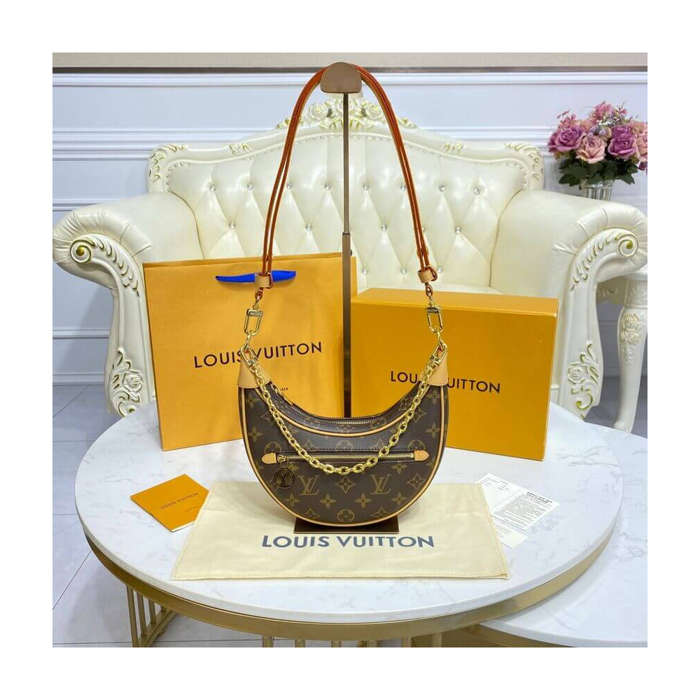 Louis Vuitton Monogram Canvas Loop Bag M81098 Louis Vuitton Monogram Canvas Loop Bag M81098