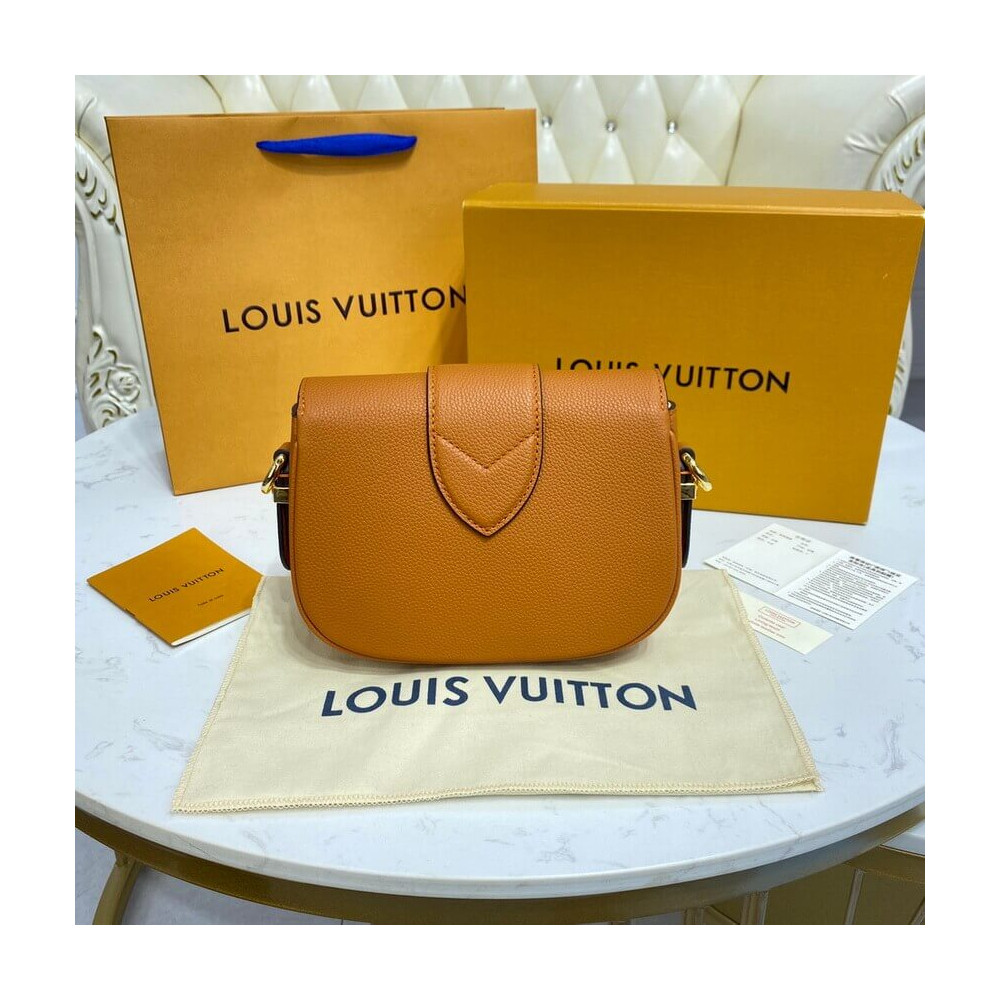 Louis Vuitton LV Pont 9 Soft PM M58729 Golden Siena Louis Vuitton LV Pont 9 Soft PM M58729 Golden Siena