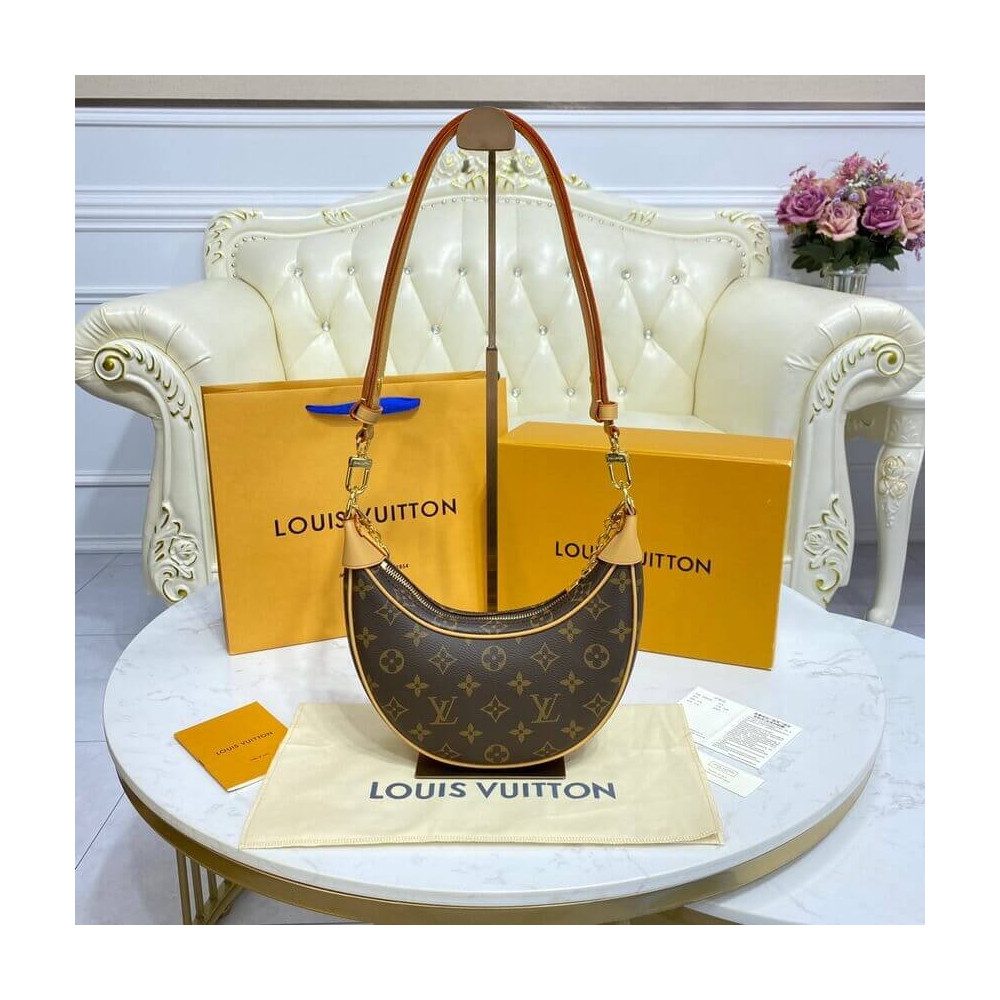 Louis Vuitton Monogram Canvas Loop Bag M81098 Louis Vuitton Monogram Canvas Loop Bag M81098