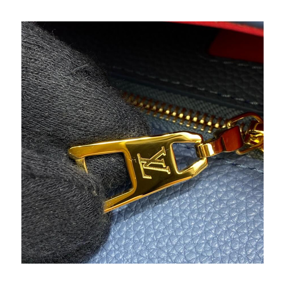 Louis Vuitton LV Pont 9 Soft PM M58964 Blue Louis Vuitton LV Pont 9 Soft PM M58964 Blue