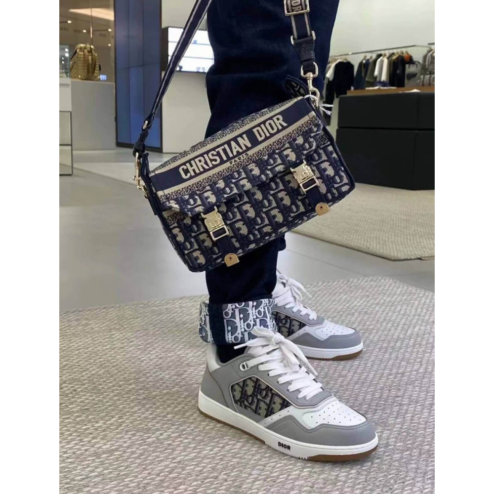 Christian Dior Small DiorCamp Bag in Oblique Embroidery M1241 Christian Dior Small DiorCamp Bag in Oblique Embroidery M1241