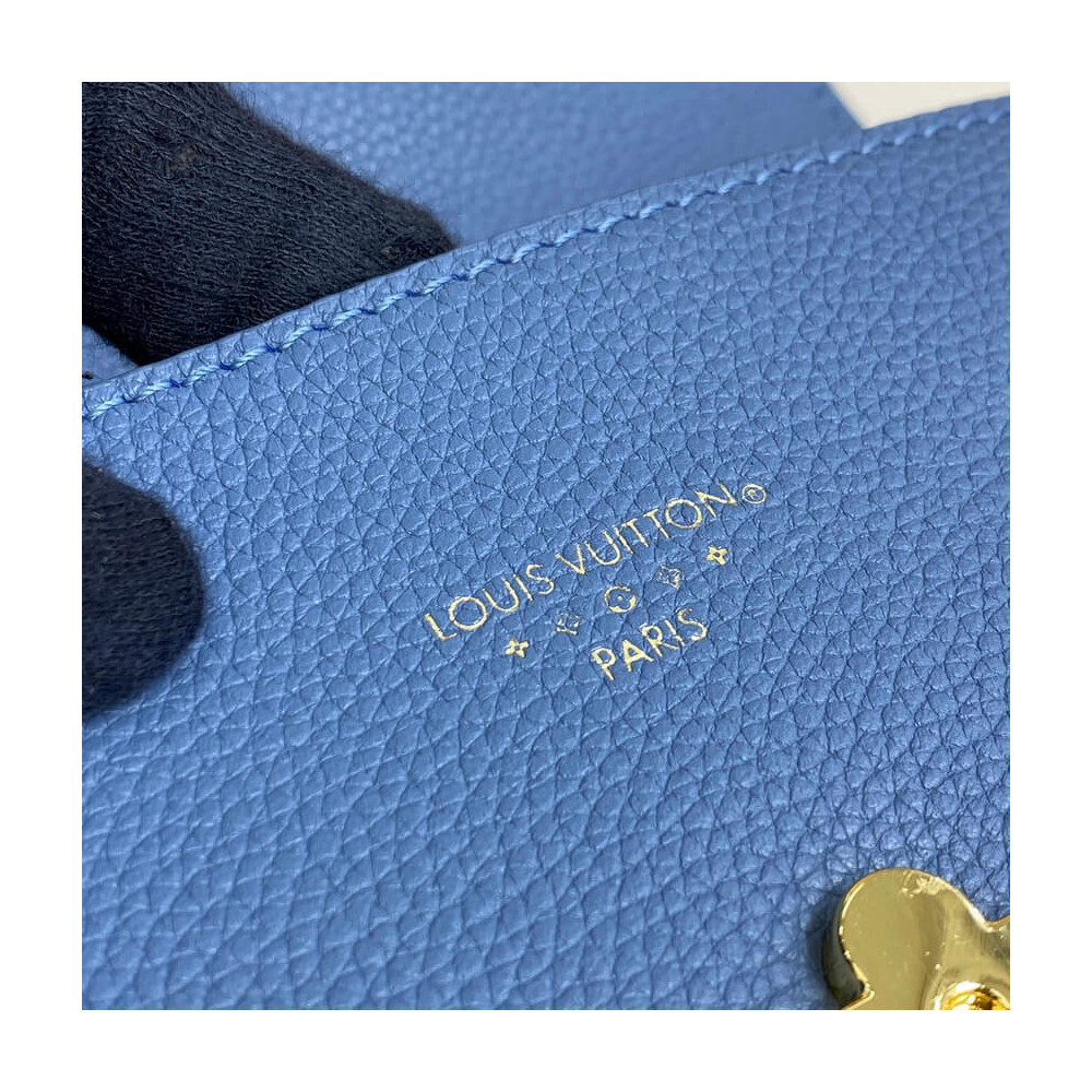 Louis Vuitton LV Pont 9 Soft PM M58964 Blue Louis Vuitton LV Pont 9 Soft PM M58964 Blue