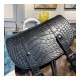 Louis Vuitton Monogram and Crocodile Mat Christopher PM Backpack M43735 Louis Vuitton Monogram and Crocodile Mat Christopher PM Backpack M43735