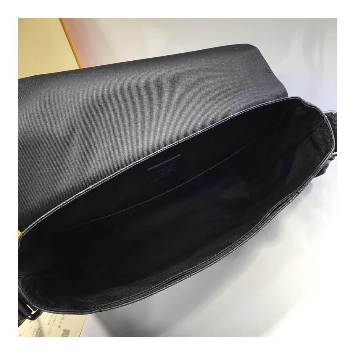 Louis Vuitton Monogram Eclipse Canvas District MM M44001 Louis Vuitton Monogram Eclipse Canvas District MM M44001