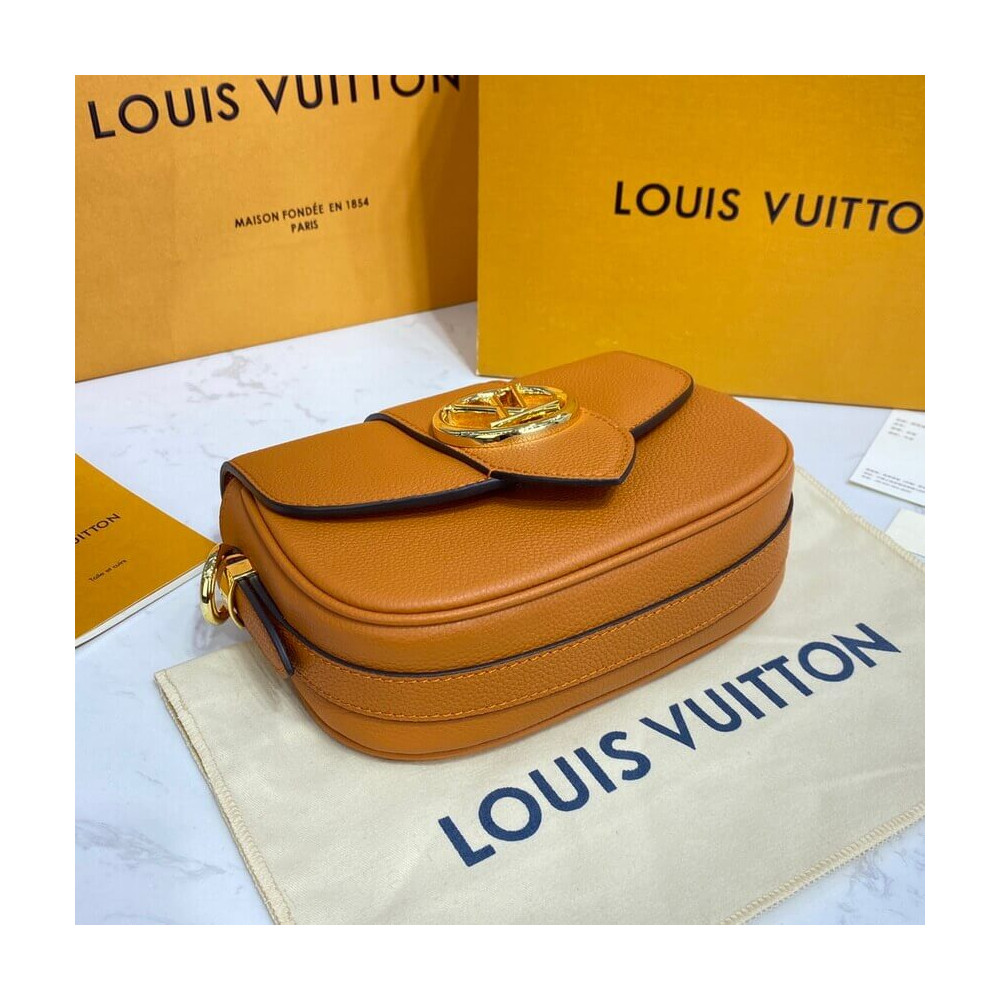 Louis Vuitton LV Pont 9 Soft PM M58729 Golden Siena Louis Vuitton LV Pont 9 Soft PM M58729 Golden Siena